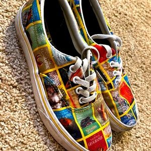 National Geographic vans limited edition rare